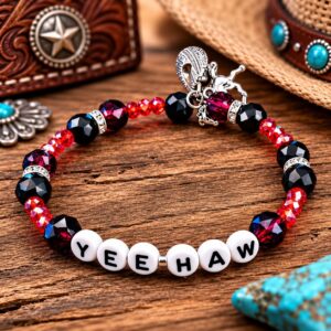 Toy Story inspired friendship bracelet with themed charms