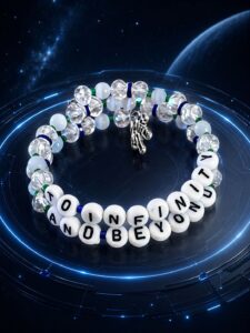 Toy Story inspired friendship bracelet with themed charms