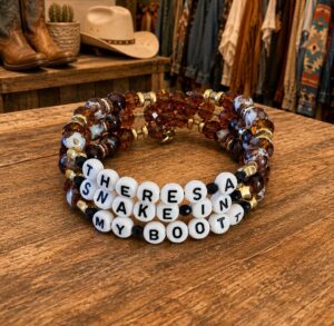 Toy Story inspired friendship bracelet with themed charms